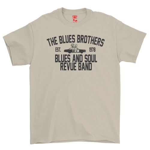 Blues Brothers Revue T-Shirt - Classic Heavy Cotton - classicsand