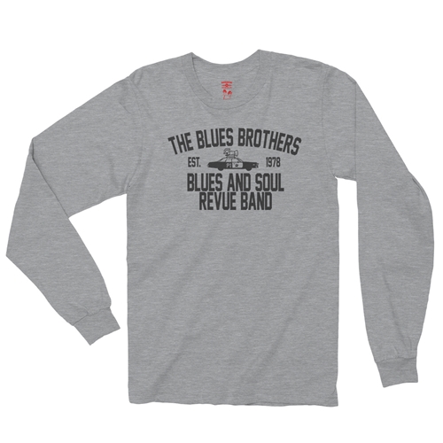 Blues Brothers Revue Long Sleeve T-Shirt - longsleeveathleticheather