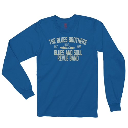 Blues Brothers Revue Long Sleeve T-Shirt - longsleeveblue