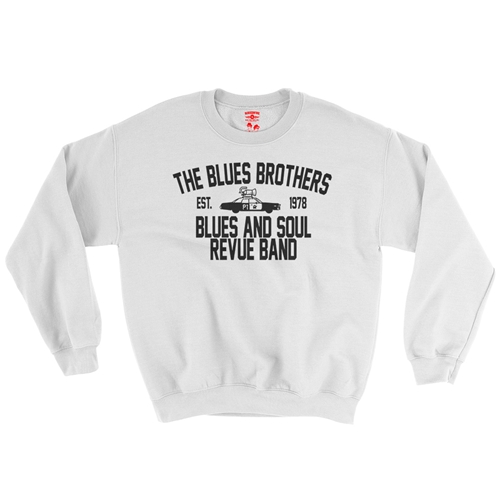 Blues Brothers Revue Crewneck Sweatshirt - white
