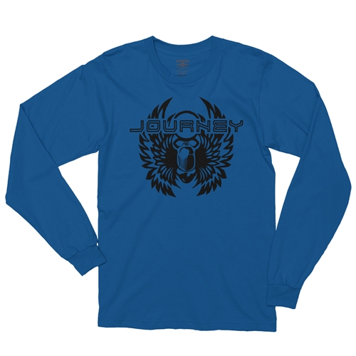 Black Journey Scarab Long Sleeve T-Shirt - longsleeveblue