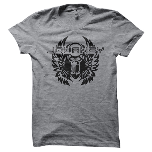 Black Journey Scarab T-Shirt - Classic Heavy Cotton - classicathleticheather
