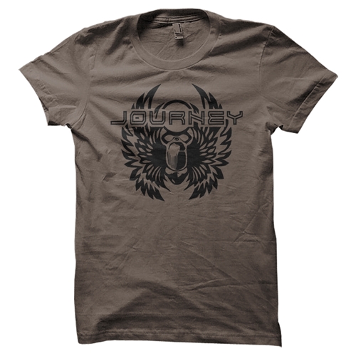 Black Journey Scarab T-Shirt - Classic Heavy Cotton - classictaupe
