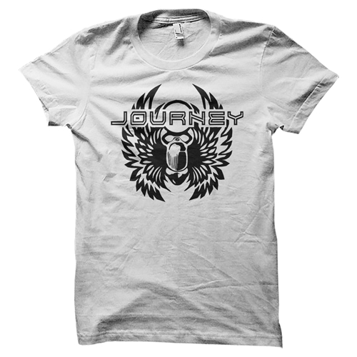 Black Journey Scarab T-Shirt - Classic Heavy Cotton - classicwhite
