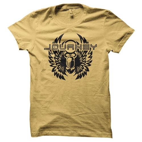 Black Journey Scarab T-Shirt - Classic Heavy Cotton - classicyellow