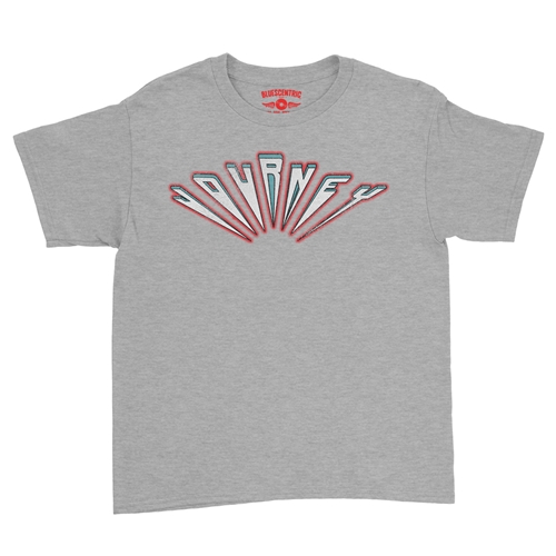 Journey Patriotic Logo Youth T-Shirt - Lightweight Vintage Children & Toddlers - youthheatherathletic