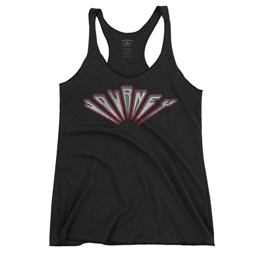 Journey Patriotic Logo Racerback Tank - Women