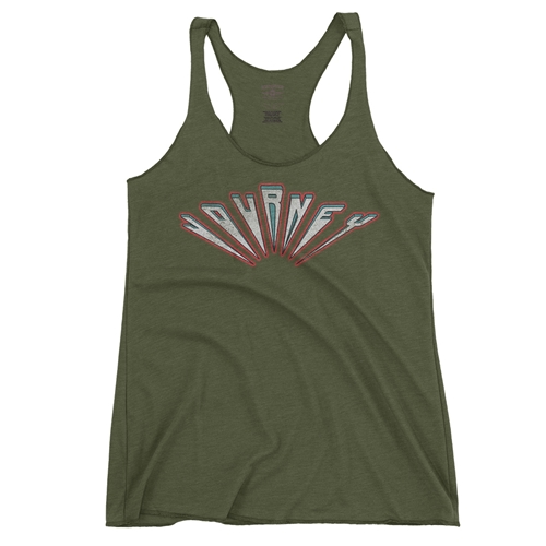 Journey Patriotic Logo Racerback Tank - Women
