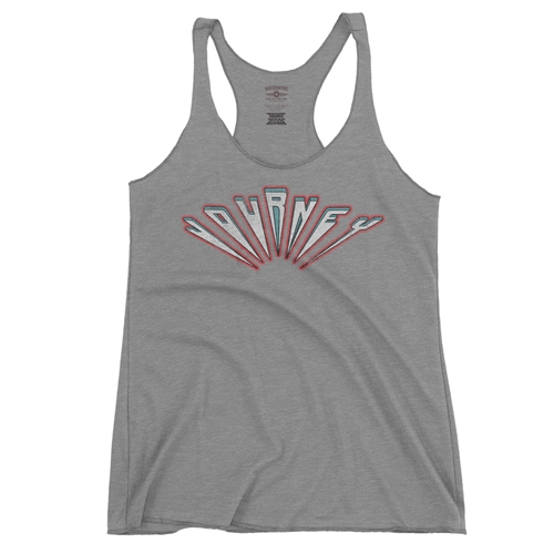 Journey Patriotic Logo Racerback Tank - Women