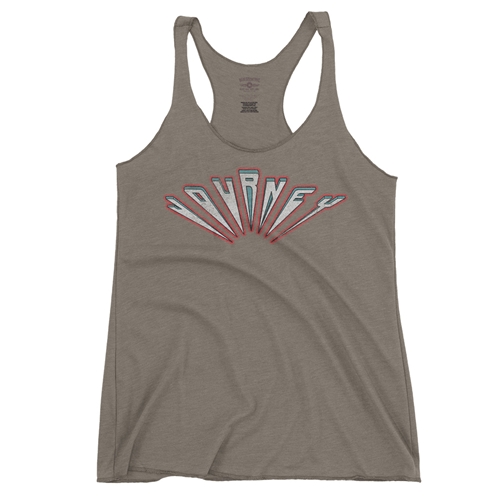 Journey Patriotic Logo Racerback Tank - Women