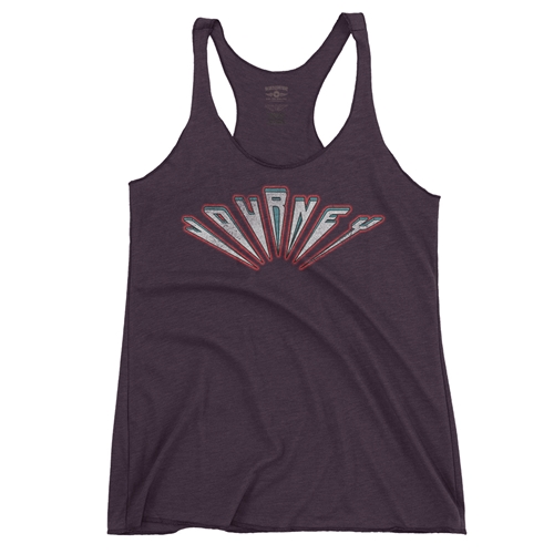 Journey Patriotic Logo Racerback Tank - Women