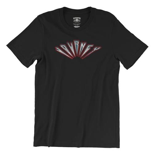 Journey Patriotic Logo T-Shirt - Lightweight Vintage Style - vintageblack