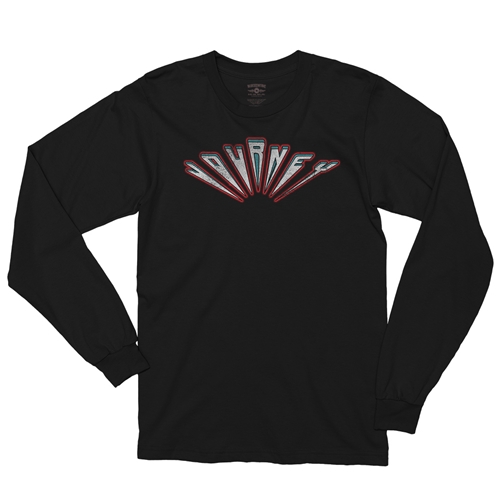 Journey Patriotic Logo Long Sleeve T-Shirt - longsleeveblack