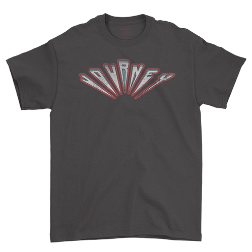 Journey Patriotic Logo T-Shirt - Classic Heavy Cotton - classicblack
