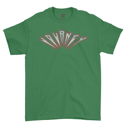 Journey Patriotic Logo T-Shirt - Classic Heavy Cotton - classickellygreen
