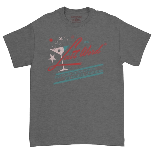 Last Word Club L.A. T-Shirt - Classic Heavy Cotton - classicheathergrey