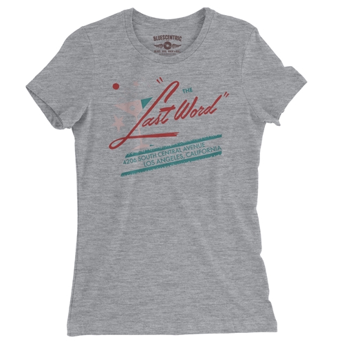 Last Word Club L.A. Ladies T Shirt - Relaxed Fit - ladiesathleticheather