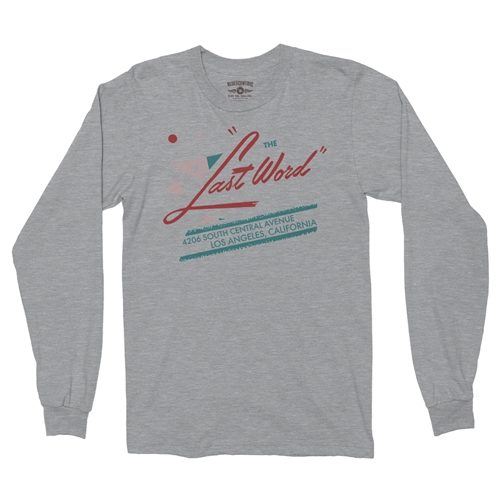 Last Word Club L.A. Long Sleeve T-Shirt - longsleeveathleticheather