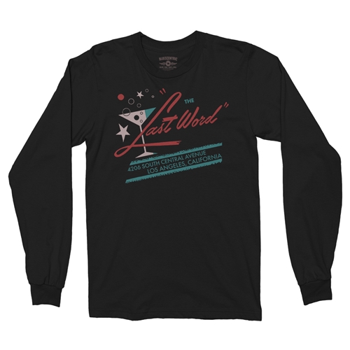 Last Word Club L.A. Long Sleeve T-Shirt - longsleeveblack
