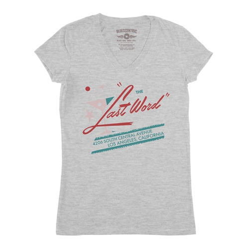 Last Word Club L.A. V-Neck T Shirt - Women