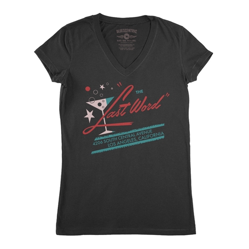 Last Word Club L.A. V-Neck T Shirt - Women