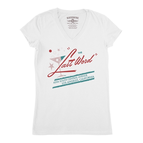 Last Word Club L.A. V-Neck T Shirt - Women