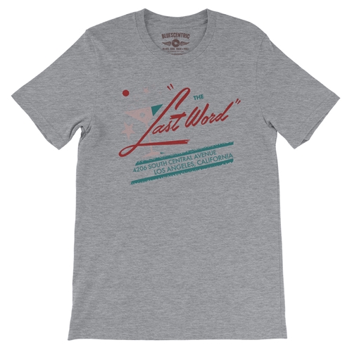 Last Word Club L.A. T-Shirt - Lightweight Vintage Style - vintageathleticheather