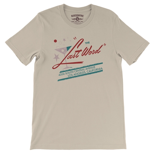 Last Word Club L.A. T-Shirt - Lightweight Vintage Style - vintagecream