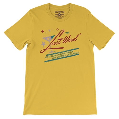 Last Word Club L.A. T-Shirt - Lightweight Vintage Style - vintagemaizeyellow