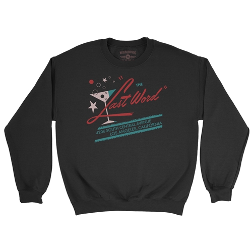 Last Word Club L.A. Crewneck Sweatshirt - crewneckblack