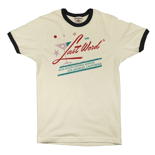Last Word Club L.A. Ringer T-Shirt - ringernaturalblacktrim