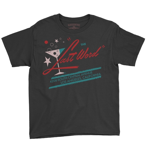 Last Word Club L.A. Youth T-Shirt - Lightweight Vintage Children - youthblack