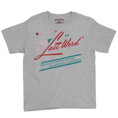 Last Word Club L.A. Youth T-Shirt - Lightweight Vintage Children - youthheatherathletic
