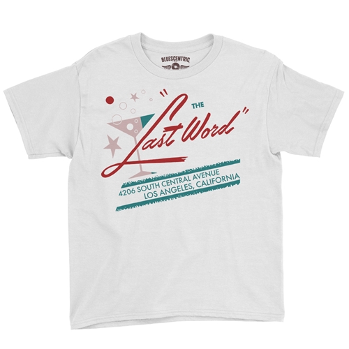 Last Word Club L.A. Youth T-Shirt - Lightweight Vintage Children - youthwhite