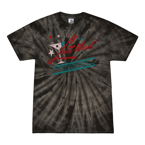 Last Word Club L.A. Tie-Dye T-Shirt - Black