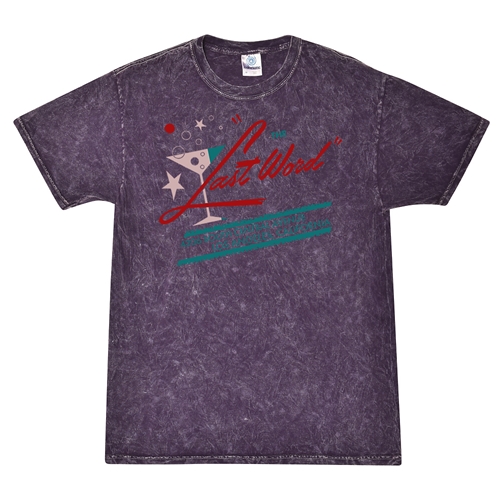 Last Word Club L.A. T-Shirt - Purple Mineral Wash
