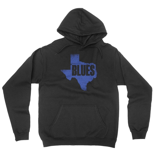 Texas Blues Pullover Jacket - hoodieblack