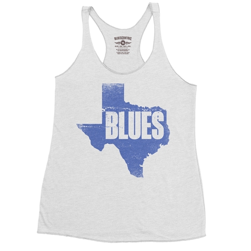 Texas Blues Racerback Tank - Women