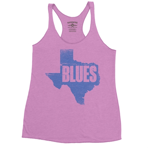 Texas Blues Racerback Tank - Women