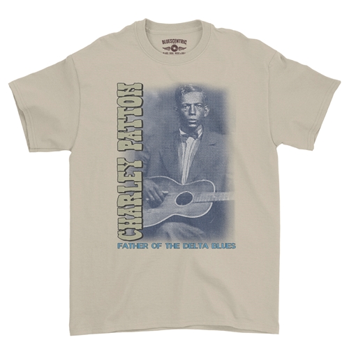 Charley Patton Blues T-Shirt - Classic Heavy Cotton - classicsand