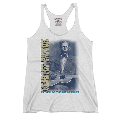Charley Patton Blues Racerback Tank - Women