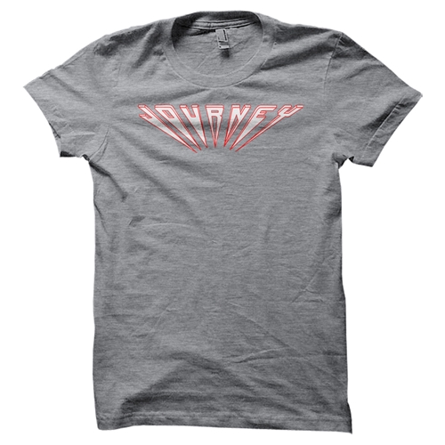 Journey Logo T-Shirt - Classic Heavy Cotton - classicathleticheather