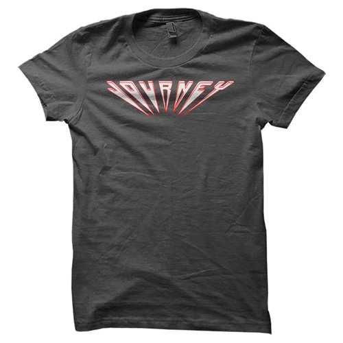 Journey Logo T-Shirt - Classic Heavy Cotton - classicheathergrey