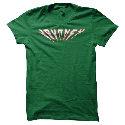 Journey Logo T-Shirt - Classic Heavy Cotton - classickellygreen