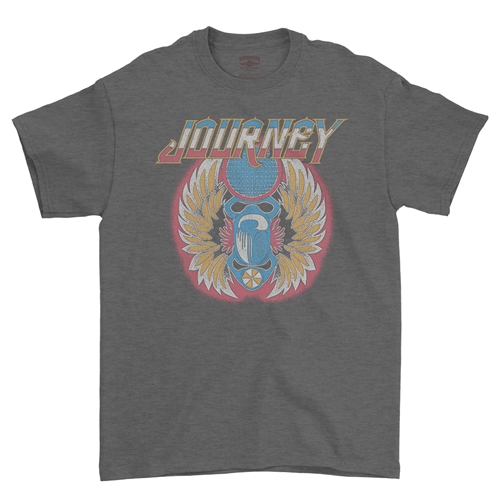 Patriotic Journey Vintage T-Shirt - Classic Heavy Cotton - classicheathergrey