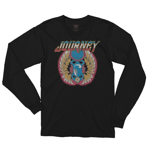 Patriotic Journey Vintage Long Sleeve T-Shirt - longsleeveblack