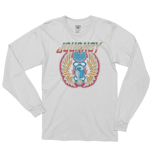 Patriotic Journey Vintage Long Sleeve T-Shirt - longsleevewhite