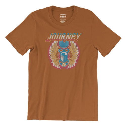 Patriotic Journey Vintage T-Shirt - Lightweight Vintage Style - vintageburntorange