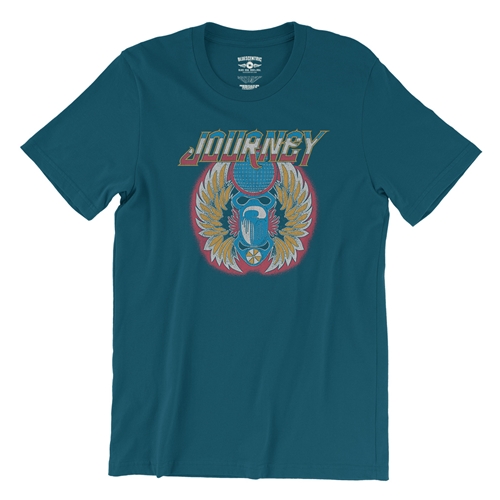 Patriotic Journey Vintage T-Shirt - Lightweight Vintage Style - vintagedeepteal