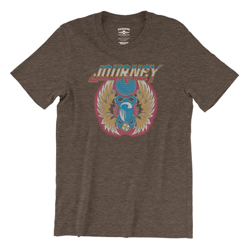 Patriotic Journey Vintage T-Shirt - Lightweight Vintage Style - vintageheatherbrown